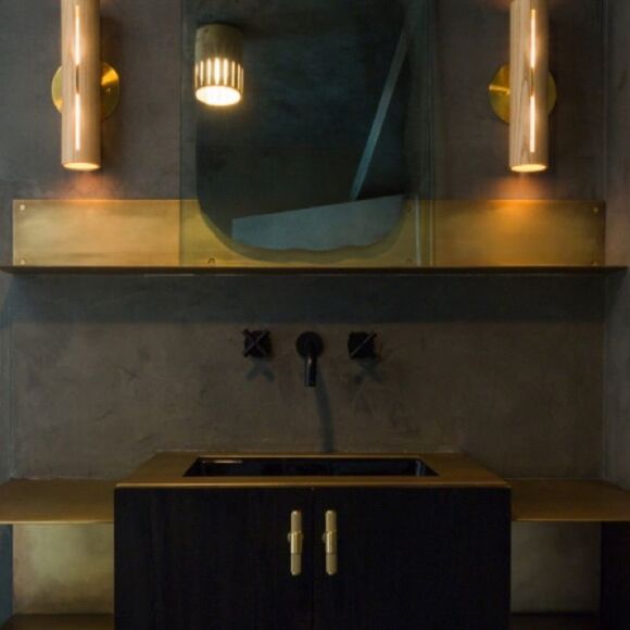 NWOT - BUSTER & PUNCH T-Bar in Brass Cross Knurl Pattern - Picture 5 of 10